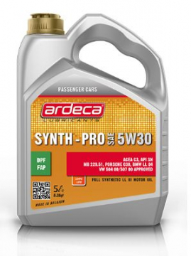 Moottoriöljy ARDECA SYNTH-PRO 5W30