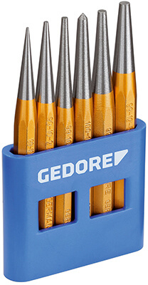 Gedore 2201-6 Letter punch set 27 pieces