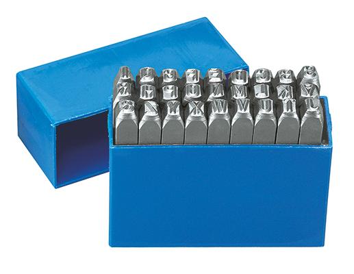 Gedore 2201-6 Letter punch set 27 pieces